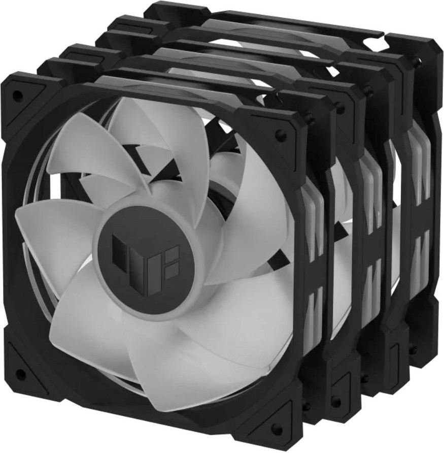 ASUS ventilátor TUF GAMING TR120 ARGB Reverse, 3x120mm, černá