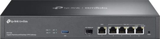 TP-Link ER7406 OMADA VPN router (1xSFP LAN/WAN,1xGbEWAN,4xGbEWAN/LAN,1xUSB3.0)