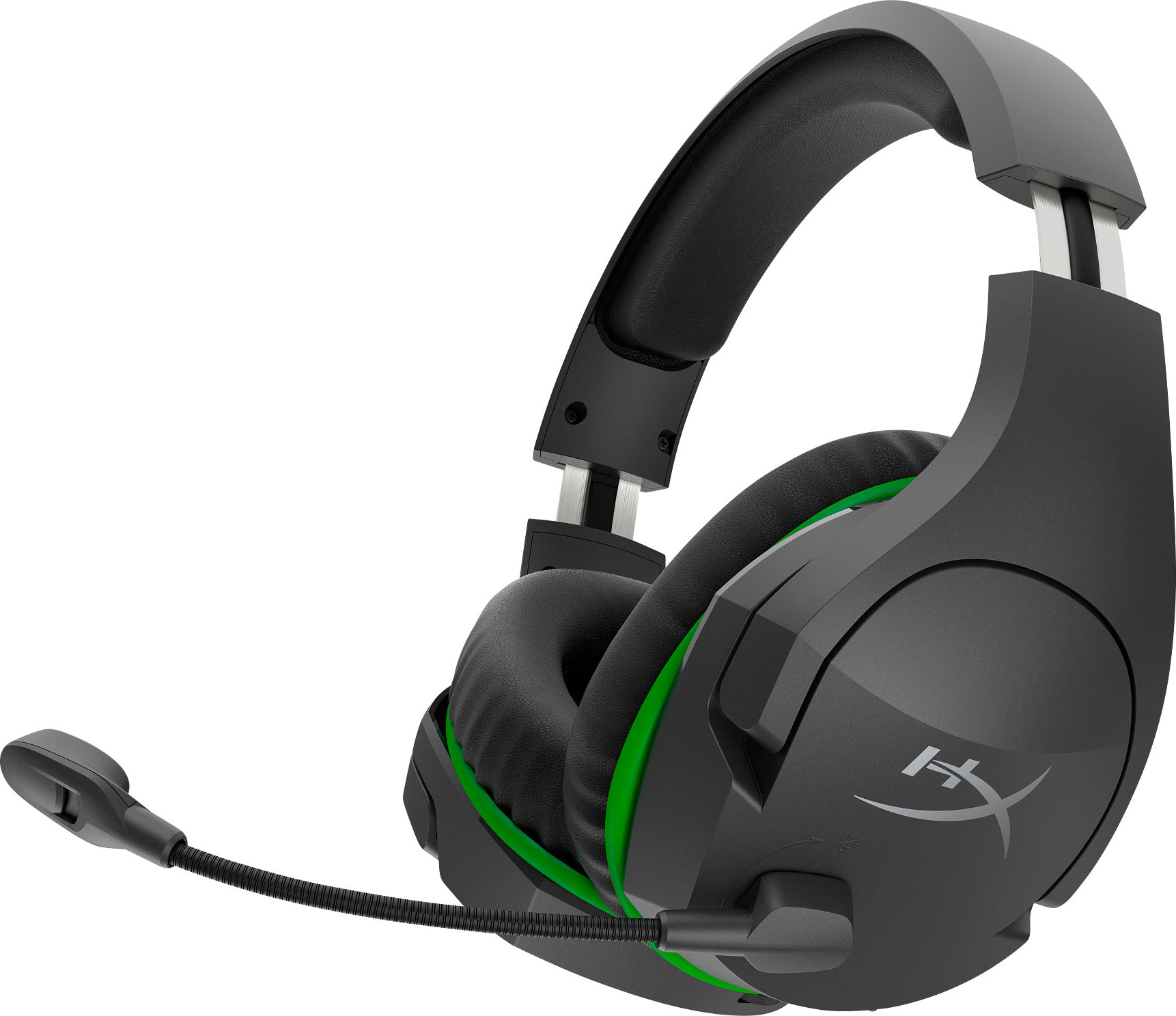 HP Inc. HyperX CloudX Stinger Core - Wireless Gaming Headset (Black-Green) - Xbox (HHSS1C-DG-GY/G) - Sluchátka pro herní konsole
