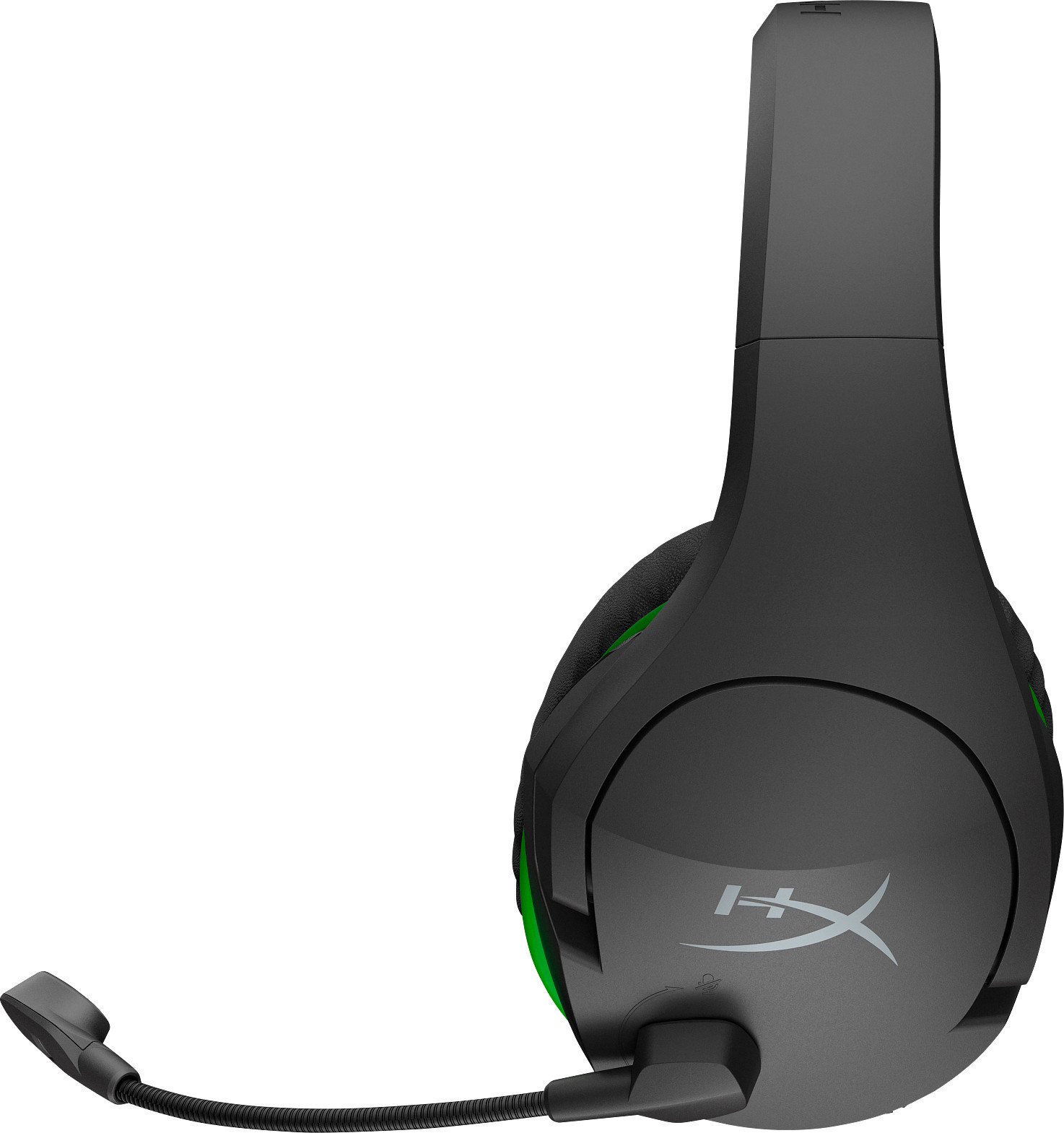 HP Inc. HyperX CloudX Stinger Core - Wireless Gaming Headset (Black-Green) - Xbox (HHSS1C-DG-GY/G) - Sluchátka pro herní konsole