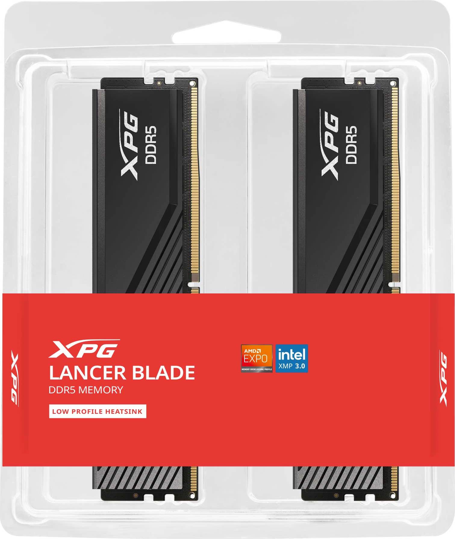 A-Data ADATA XPG DIMM DDR5 32GB (Kit of 2) 6000MT/s CL48 Lancer Blade, Černá