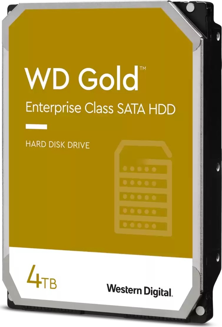 Western Digital WD GOLD WD4003FRYZ 4TB SATA/ 6Gb/s 256MB cache 7200 otáčok za minútu, CMR, Enterprise