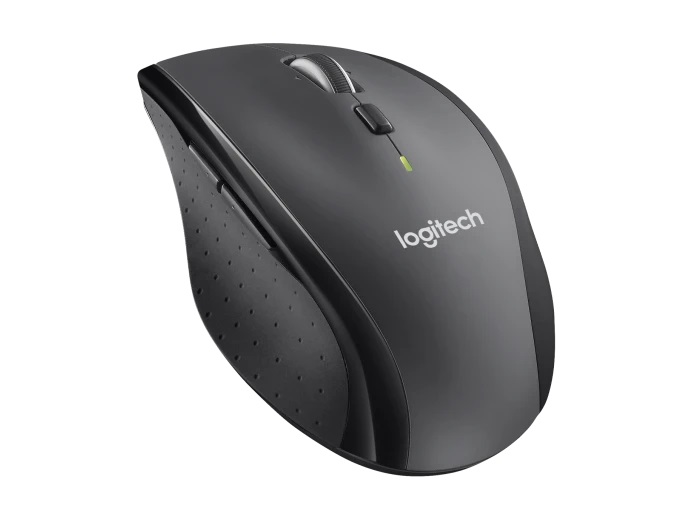 LOGITECH OEM Logitech M705 Marathon/Kancelářská/Optická/Pro praváky/1 000 DPI/Bezdrátová USB/Černá-šedá