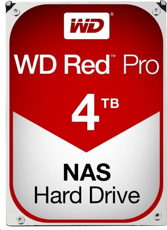 Western Digital WD RED Pro NAS WD4005FFBX 4TB, SATA III 3.5", 256MB 7200RPM, 217MB/s, CMR