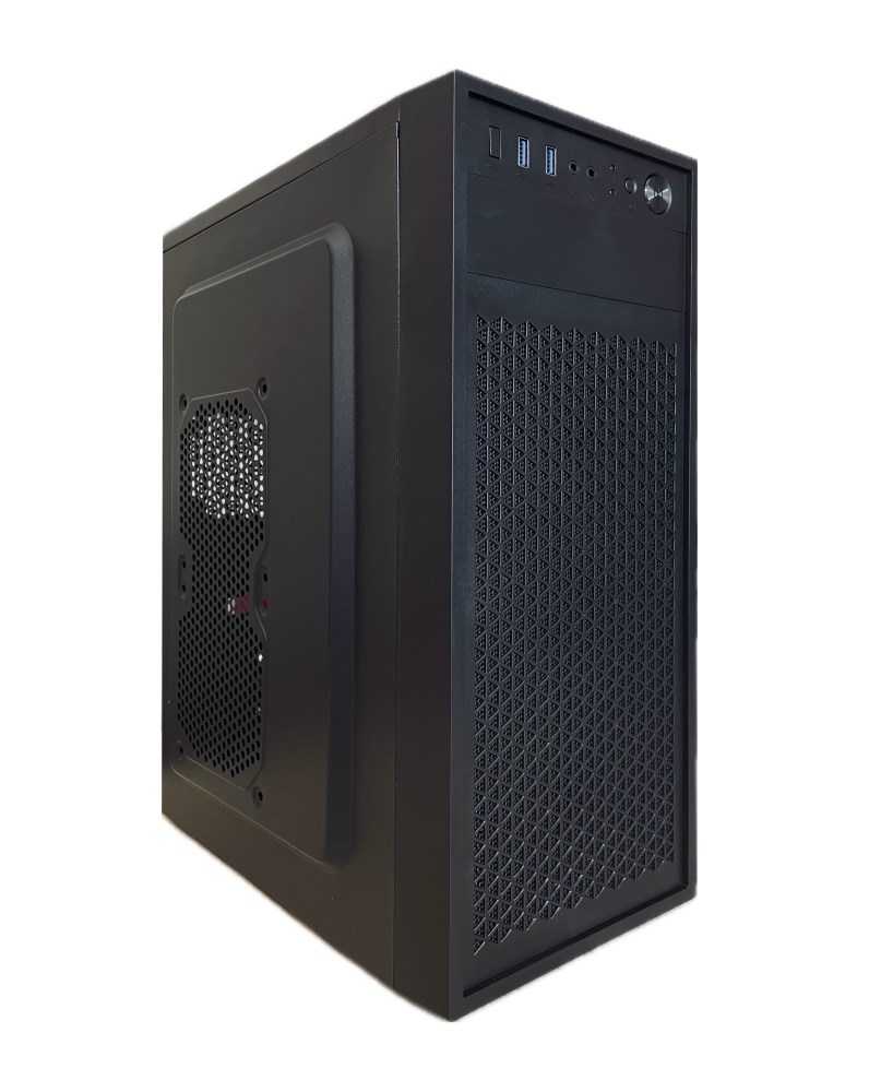 EUROCASE skříň ML N6-530B, Midi Tower, 2x USB 3.0, 2x audio, bez zdroje