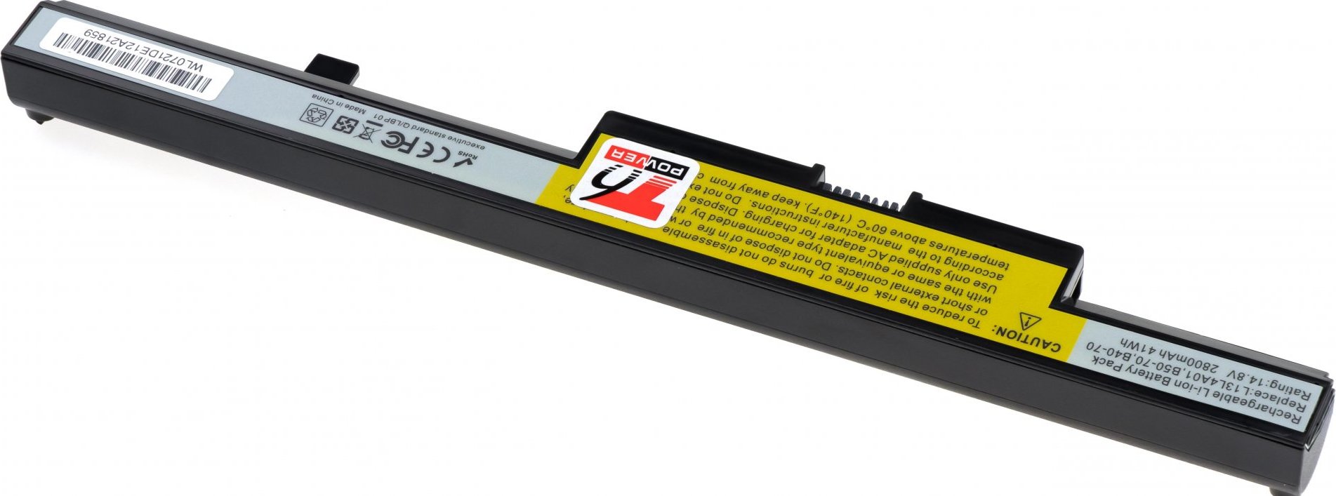 Baterie T6 Power pro Lenovo B40-30, B40-70, B50-30, N40-30, N50-30, E50-80, 2600mAh, 38Wh, 4cell