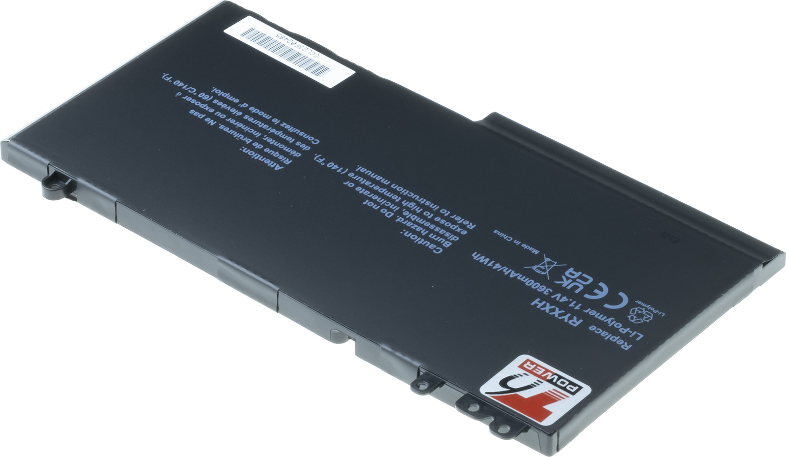 Baterie T6 Power pro Dell Latitude E5450, E5550, E5250, 3150, 3160, 3600mAh, 41Wh, 3cell, Li-pol