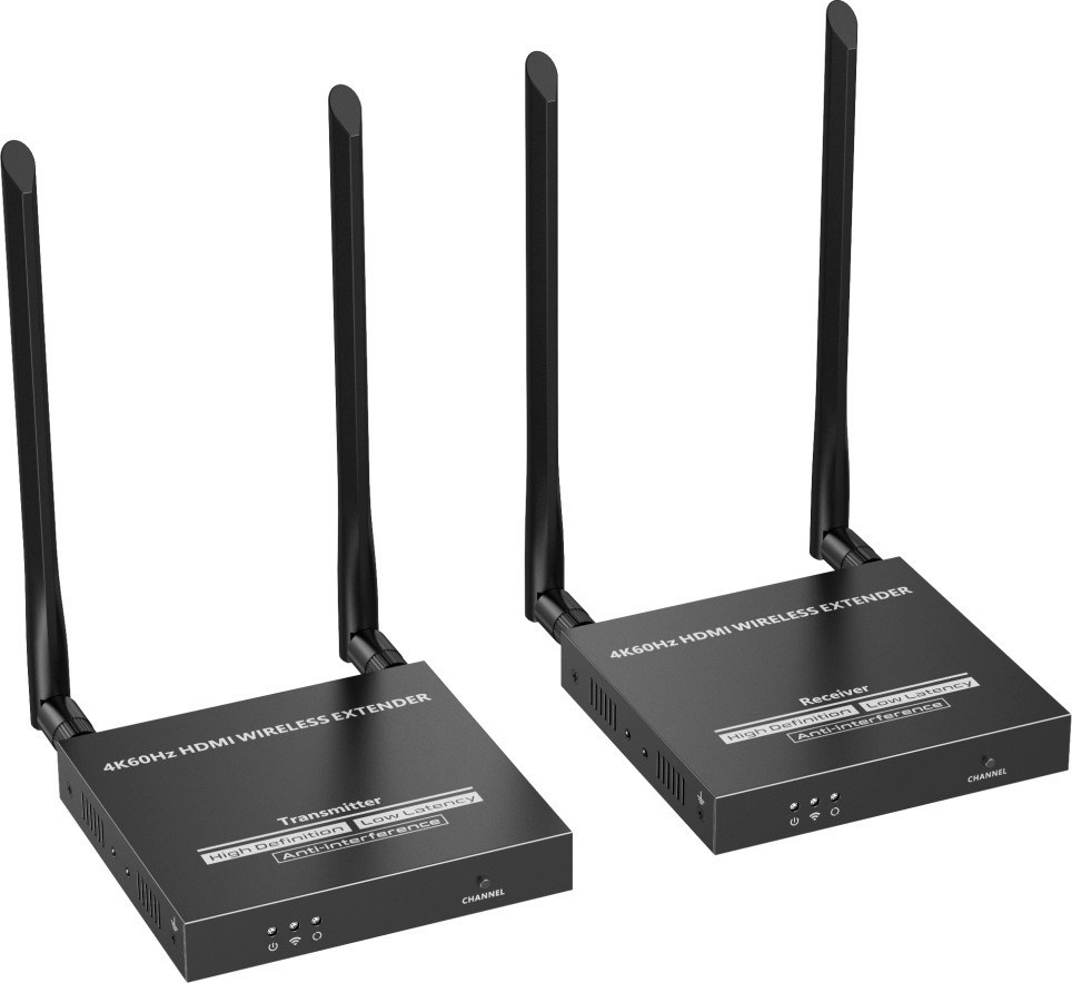 PREMIUMCORD HDMI2.0 Wireless extender 4K@60Hz na 50m, pásmo 5.2GHz