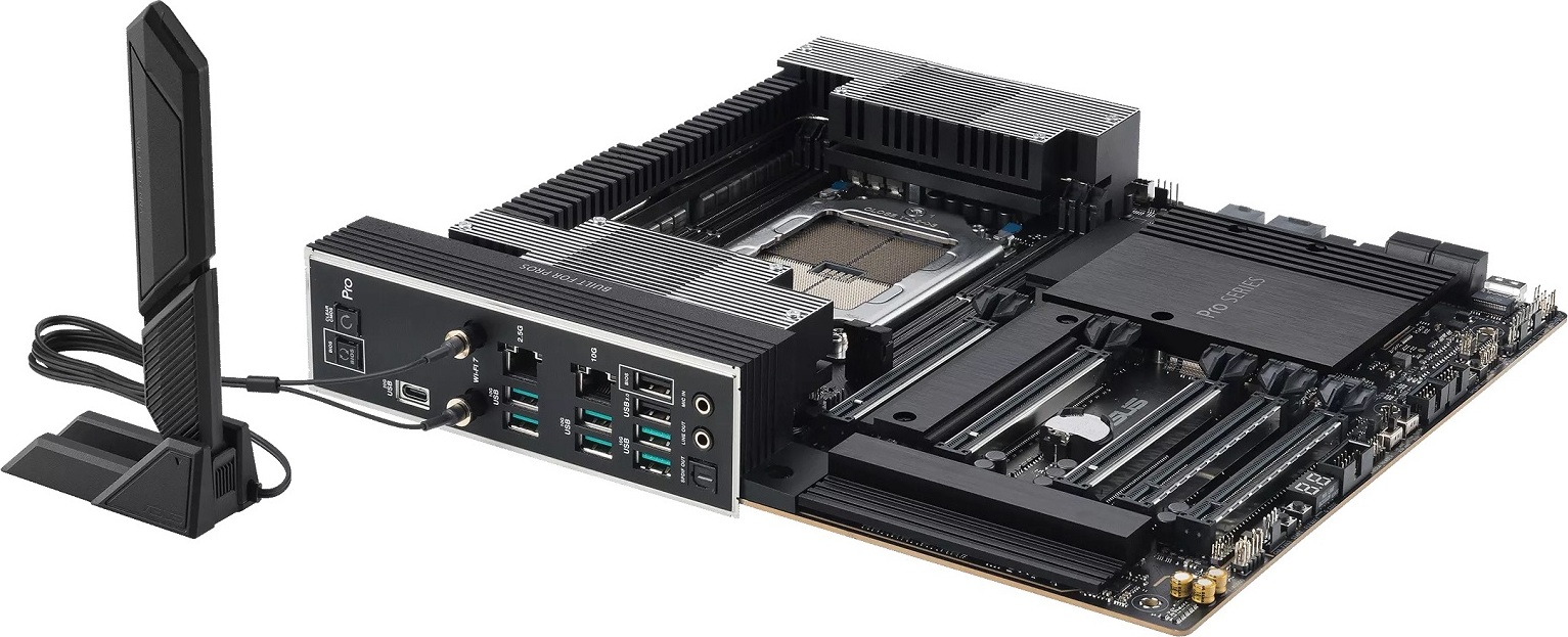 ASUS MB Sc sTR5 Pro WS TRX50-SAGE WIFI, AMD TRX50, 4xDDR5, WiFi, CEB