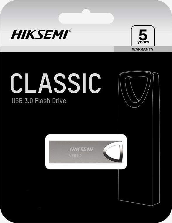 HIKVISION HIKSEMI Flash Disk 128GB Classic, USB 3.0 (R:30-80 MB/s, W:15-25 MB/s)