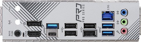 ASRock MB Sc AM5 B650M PRO RS, AMD B650, 4xDDR5, 1xDP, 1xHDMI, mATX