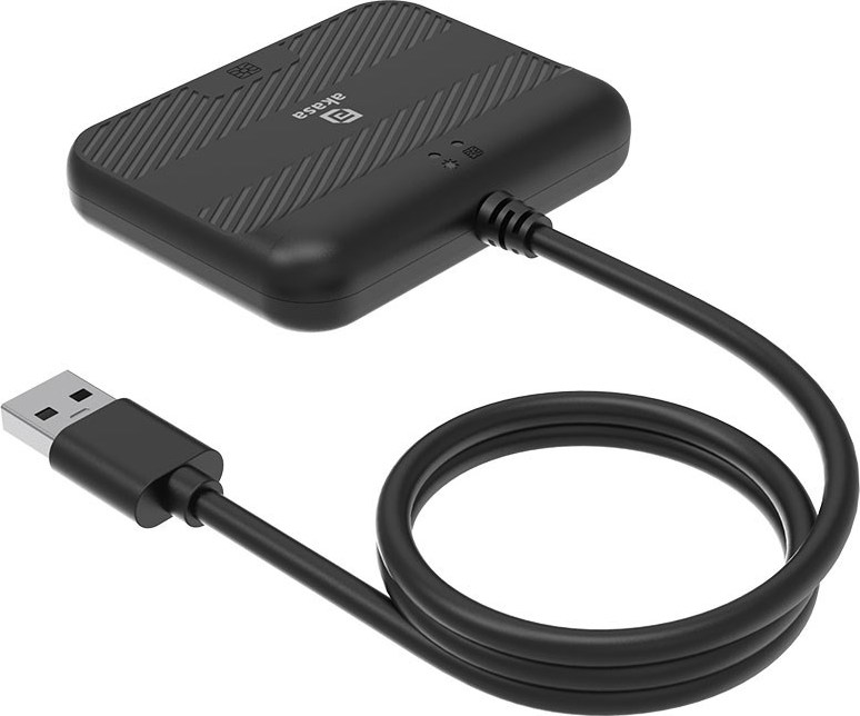AKASA čtečka karet AK-CR-14BK, externí, USB