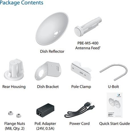 Ubiquiti UBNT PowerBeam M5 400, PBE-M5-400