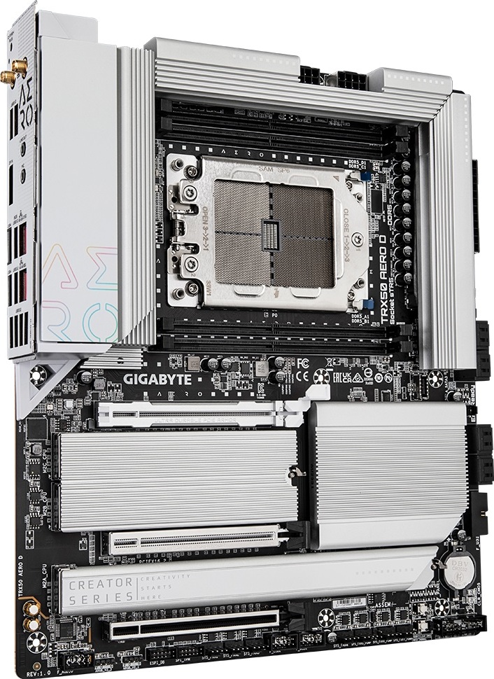 GIGABYTE MB Sc sTR5 TRX50 AERO D, AMD TRX50, 4xDDR5, WI-FI, E-ATX