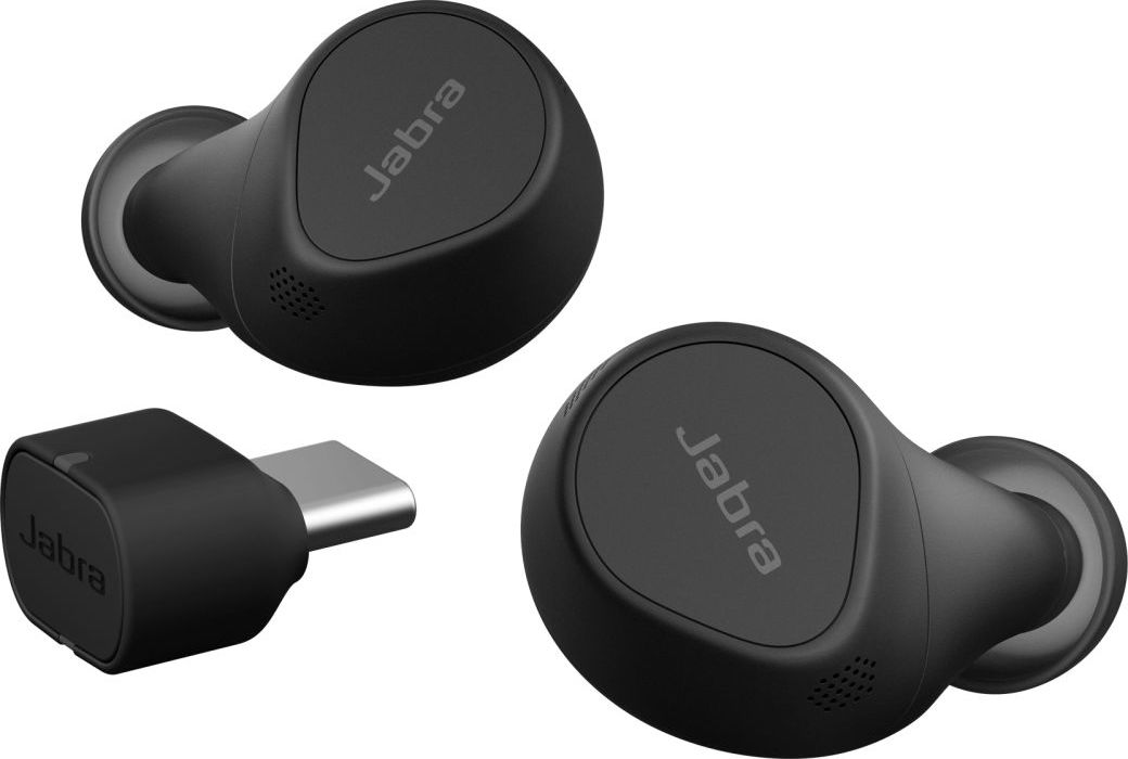 Jabra Evolve2 Buds/Stereo/ANC/USB-C/BT/Bezdrát/MS/Černá