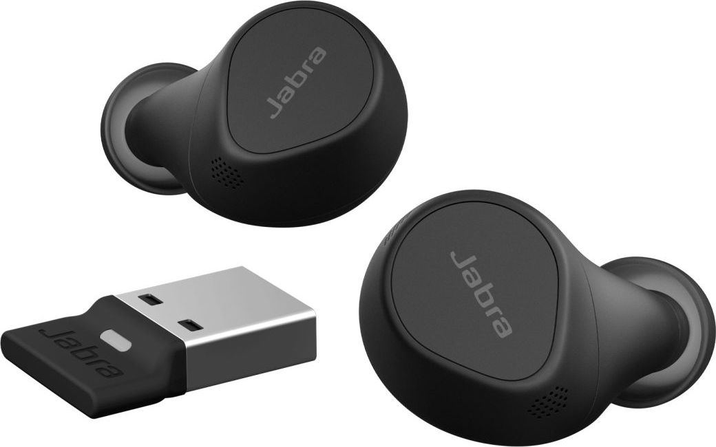 Jabra Evolve2 Buds/Stereo/ANC/USB/BT/Bezdrát/MS/Černá