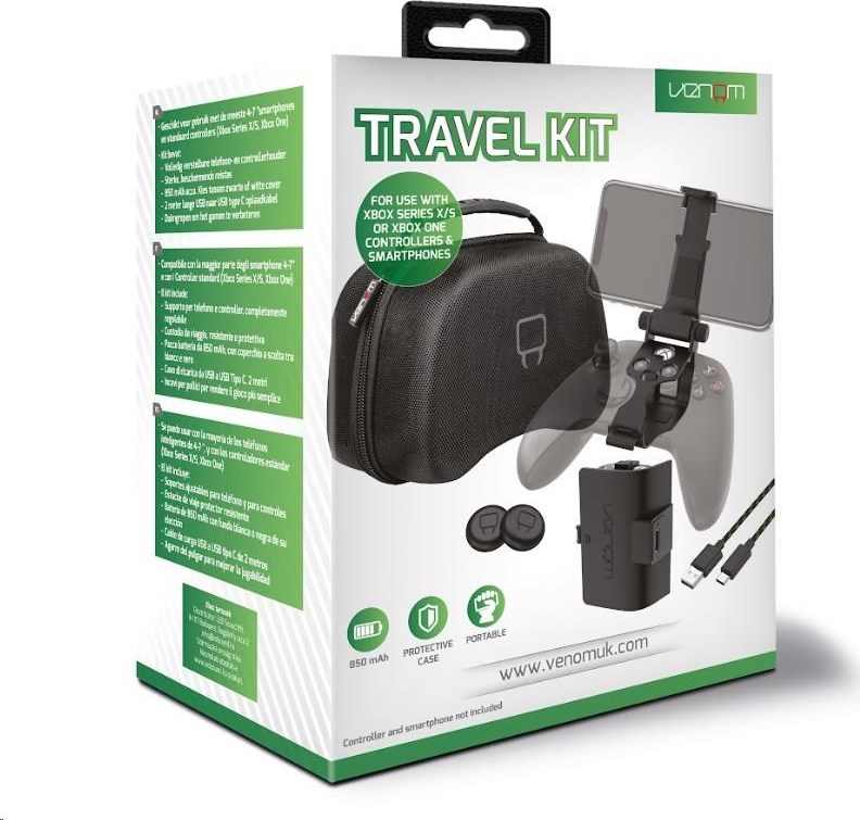 VENOM VS4830 Xbox Series S/X & One Travel Kit
