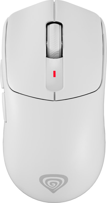 Genesis herní myš ZIRCON 500 G2/Herní/Optická/10 000 DPI/USB+BT/Bílá