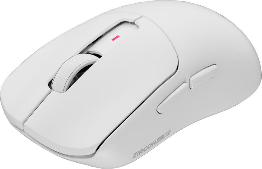 Genesis herní myš ZIRCON 500 G2/Herní/Optická/10 000 DPI/USB+BT/Bílá