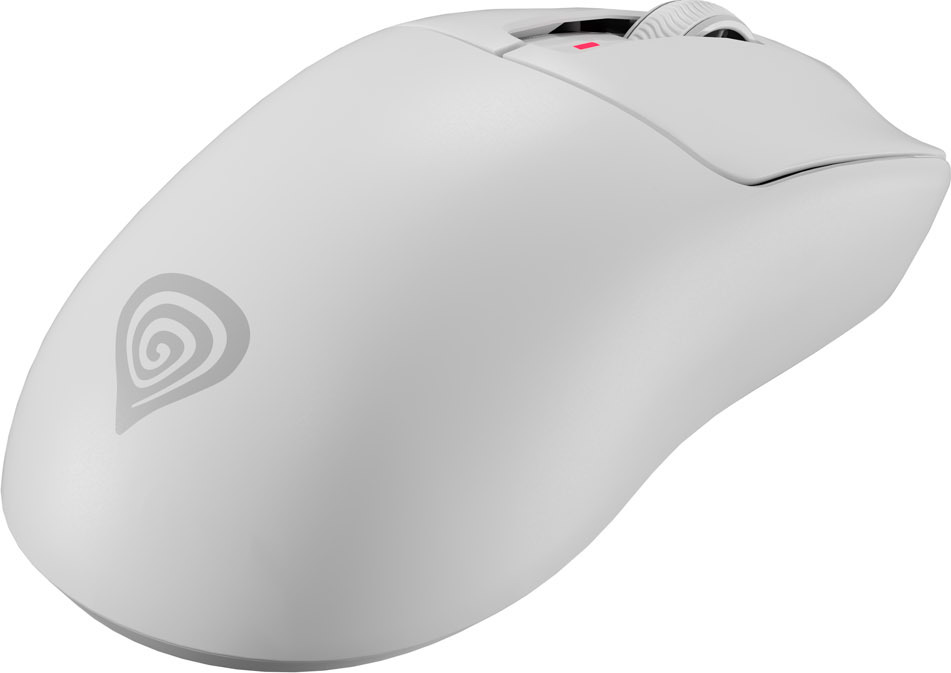Genesis herní myš ZIRCON 500 G2/Herní/Optická/10 000 DPI/USB+BT/Bílá