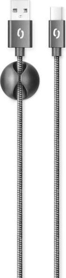 ALIGATOR datový kabel  PREMIUM 2A, USB-C, černá