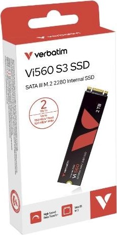 VERBATIM SSD Vi560 S3 M.2 2TB SATA III, W 550/ R 500MB/s