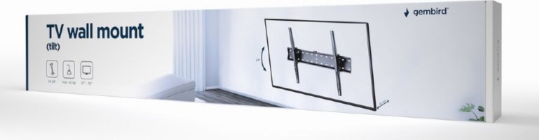 GEMBIRD Držák TV WM-70T-02, 37"-70" (40kg), náklopný