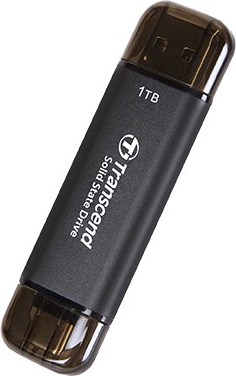 TRANSCEND SSD ESD310C 512GB, External SSD, ESD310C, USB 10Gbps, Type C/A