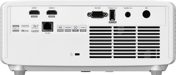 Optoma projektor ZH450ST (DLP, FULL 3D, Laser, FULL HD, 4200 ANSI, 2xHDMI, RS232, RJ45, repro 1x15W), 5let zaruka