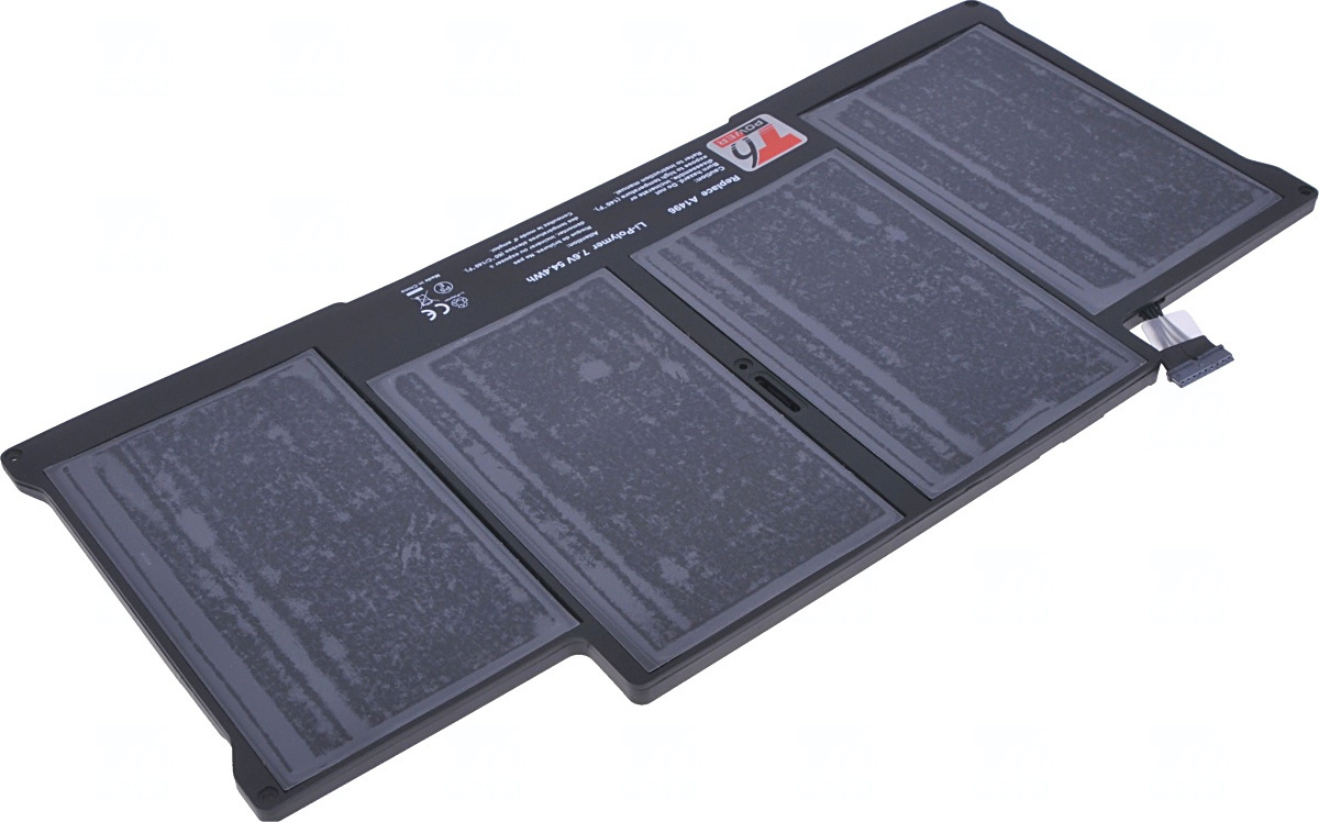 Baterie T6 Power pro Apple MacBook Air 13 2011, 2012, 2013, 2014, 2015, 7150mAh, 54Wh, 4cell, Li-pol