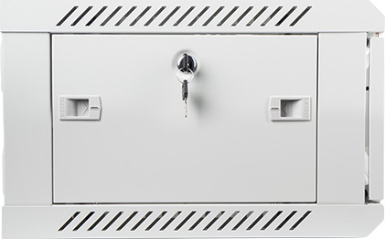 LANBERG Nástěnný rack 19'' 4U 600X450mm šedý flat pack