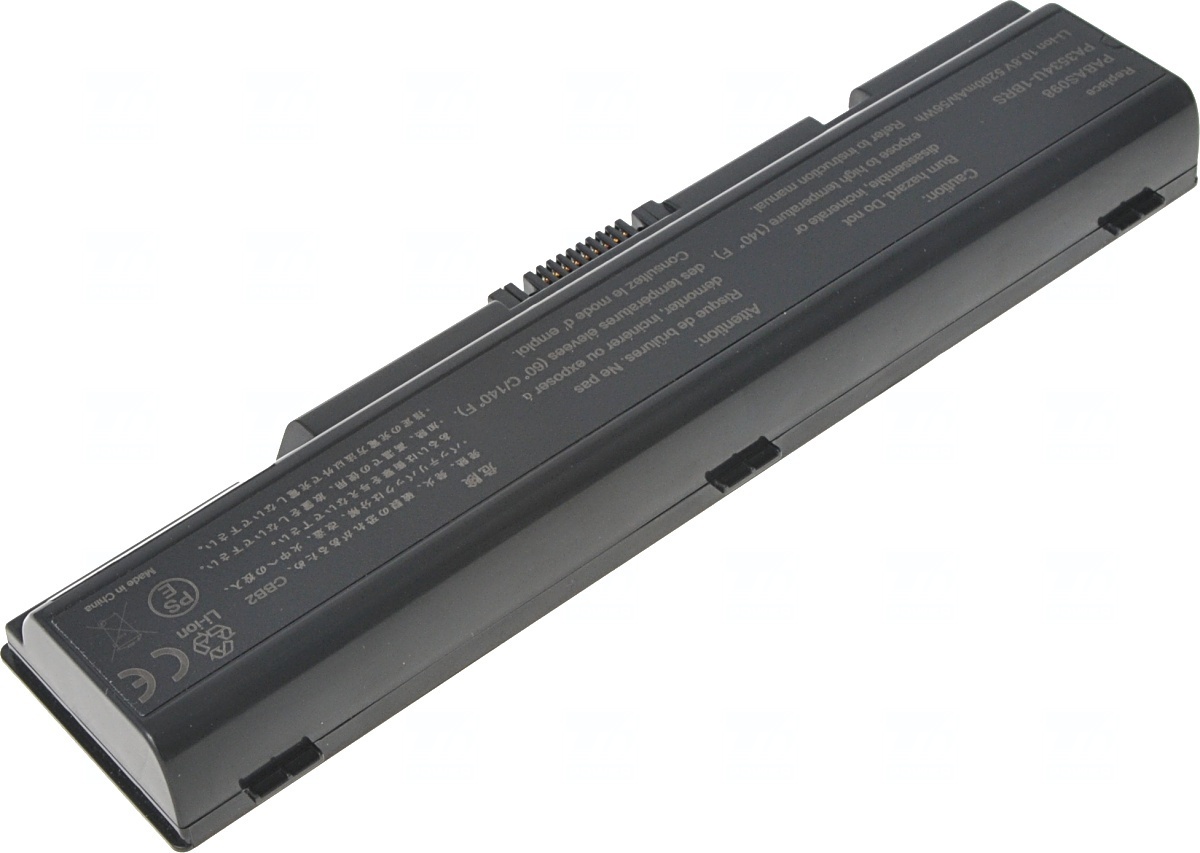 Baterie T6 Power pro Toshiba Satellite A200, A300, A500, L200, L300, L450, 5200mAh, 56Wh, 6cell