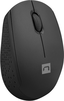 Myš Natec STORK/Kancelářská/Optická/1 600 DPI/Bezdrátová USB/Černá