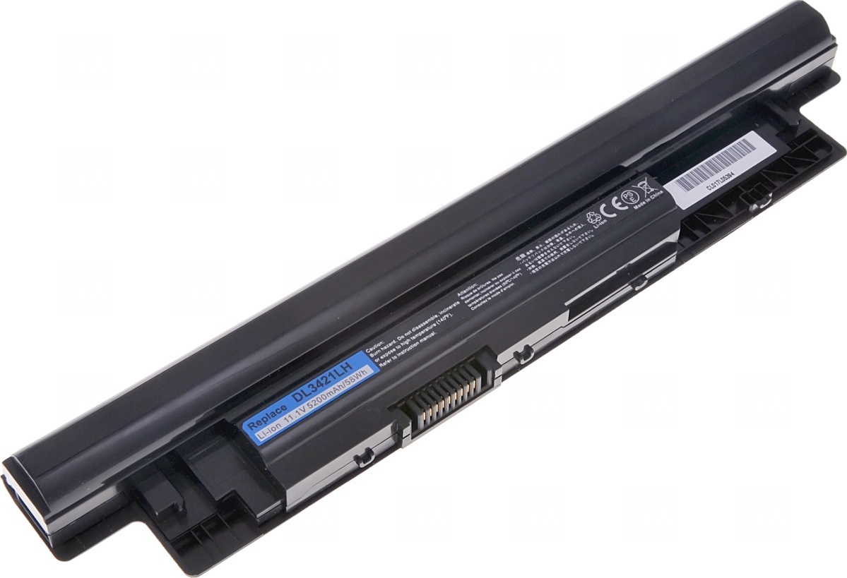Baterie T6 Power pro Dell Latitude 3440, 3540, Inspiron 14, 15, Vostro 2421, 5200mAh, 58Wh, 6cell