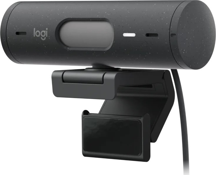 Logitech Webcam BRIO 500, Graphite