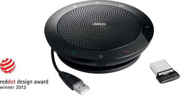 Hlasový komunikátor Jabra všesmerový SPEAK 510+, MS, USB, BT, čierny