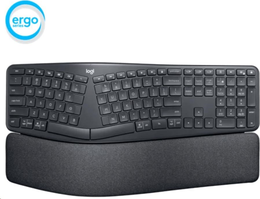 Logitech Wireless Keyboard K860 ERGO, CZ/SK