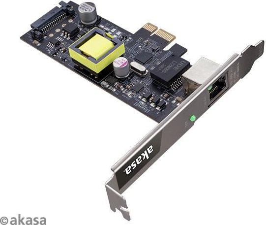 AKASA Sieťová karta AKASA, 2.5 Gigabitová sieťová karta PCIe s PoE