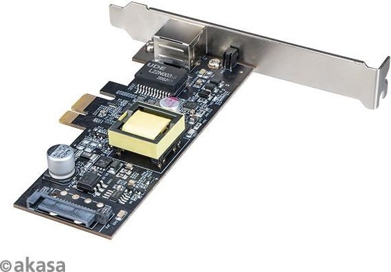 AKASA Sieťová karta AKASA, 2.5 Gigabitová sieťová karta PCIe s PoE