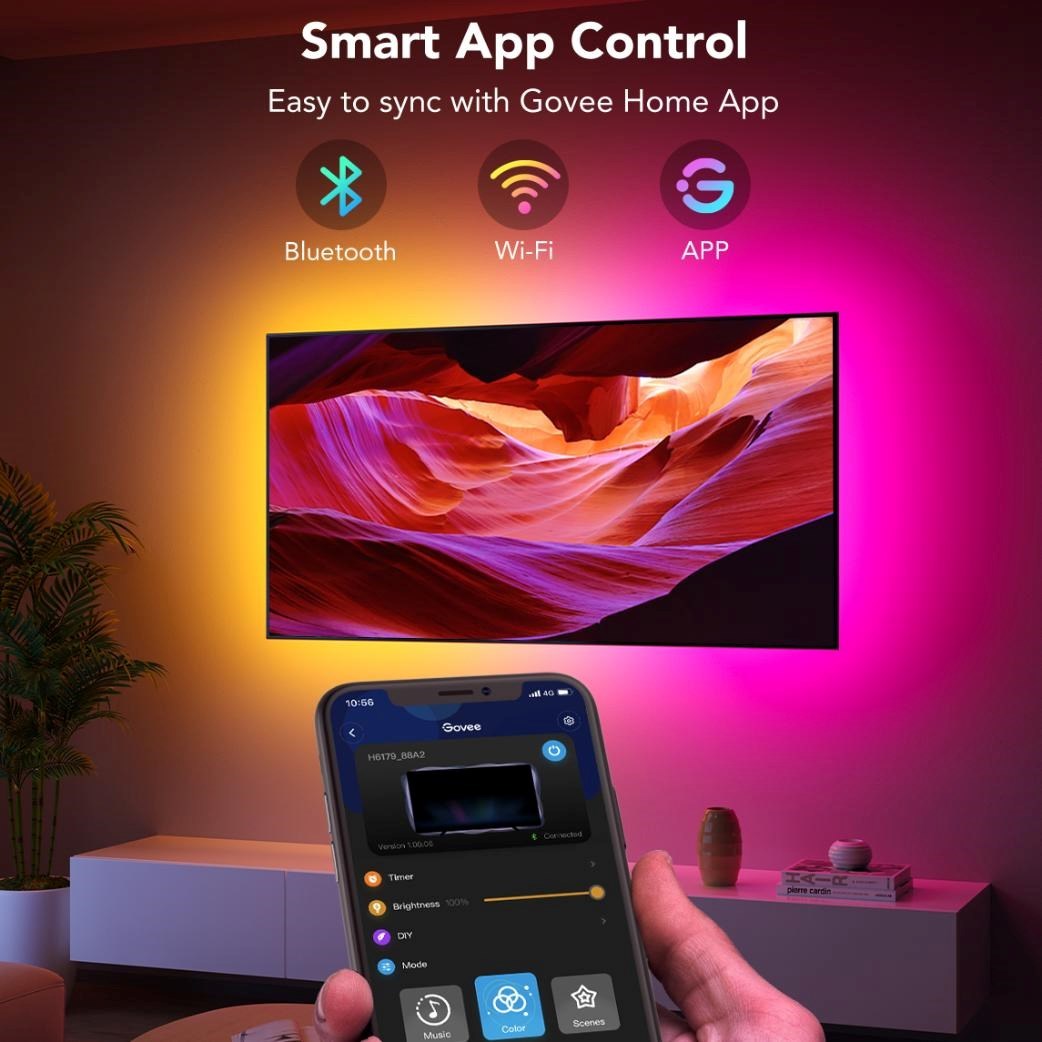 Govee TV 40-50" SMART LED podsvícení RGBIC