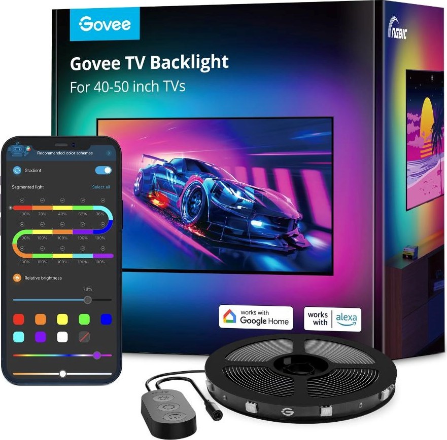 Govee TV 40-50" SMART LED podsvícení RGBIC