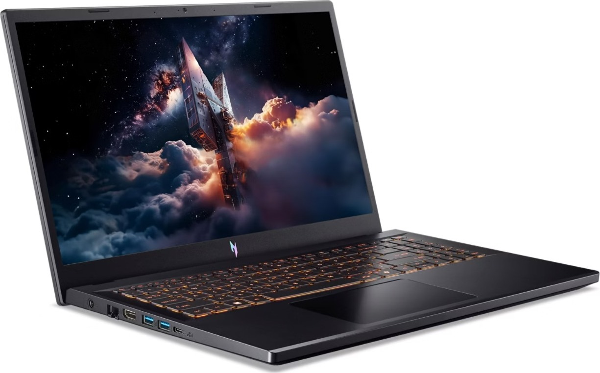 ACER NTB Nitro V 15 AI (ANV15-42-R7K7),R7-7445HS,15.6"FHD,16GB,1TB SSD,RTX 3050,Linux,Black