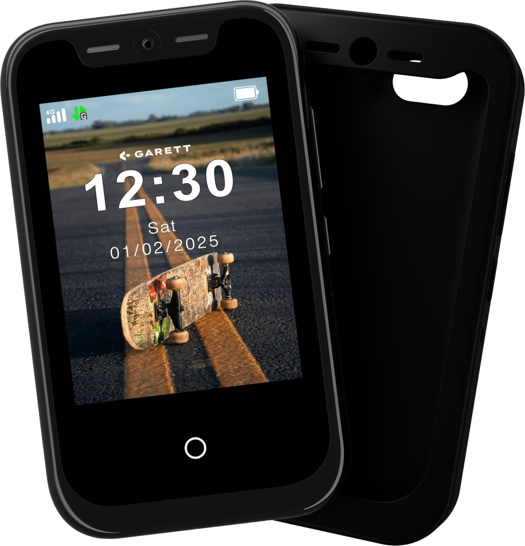 Garett Smartphone OneKid Black - telefon pro děti, s rodičovským dohledem, černý