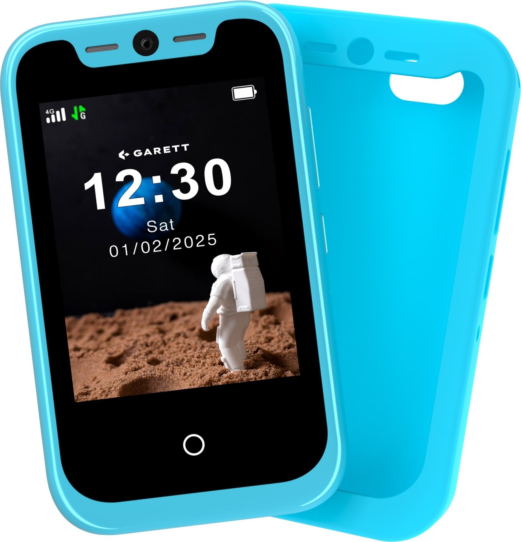 Garett Smartphone OneKid Blue - telefon pro děti, s rodičovským dohledem, modrý