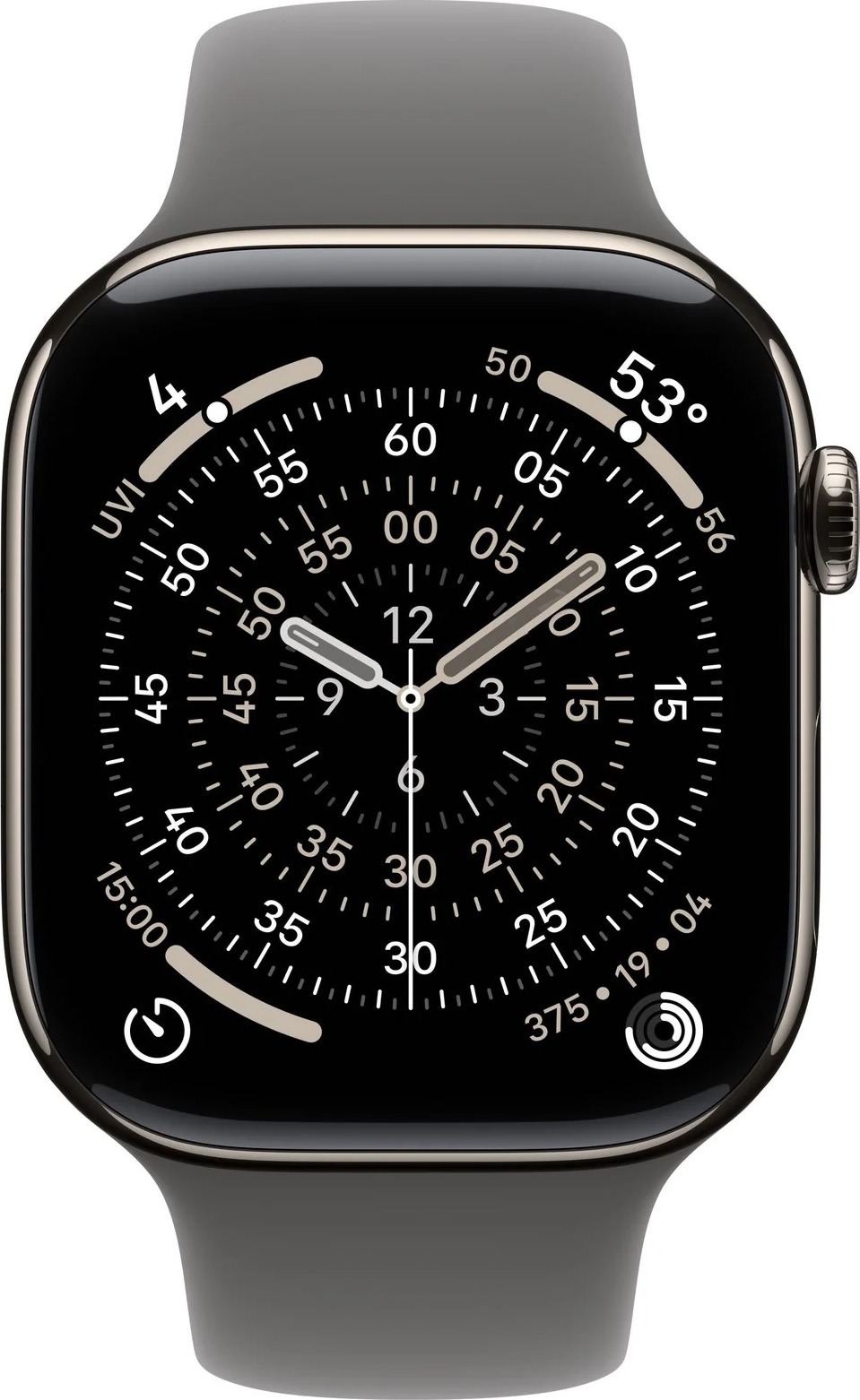 Apple Watch S11 Cell/46/Sport Band/Stone Grey