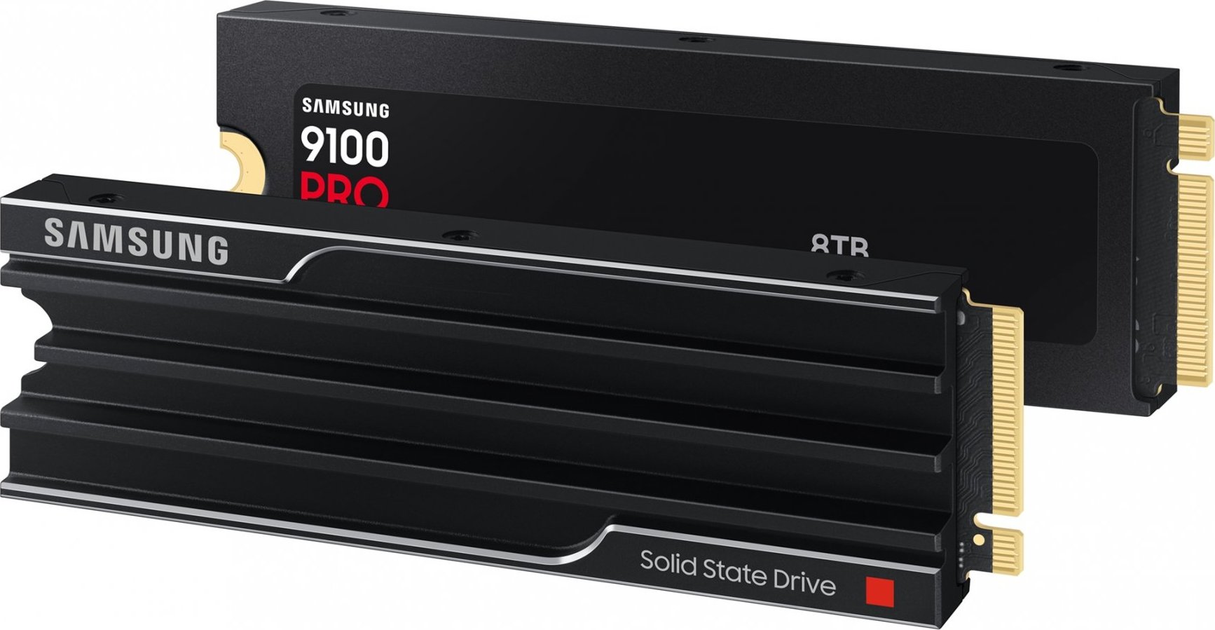 Samsung SSD 9100 PRO with Heatsink PCIe 5.0 NVMe M.2 SSD – 8 TB
