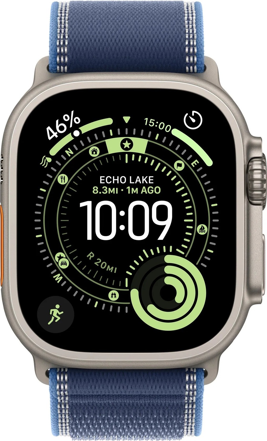 Apple Watch Ultra 3/49/Elegant Band/Blue/Bright Blue