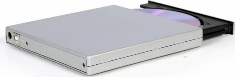 GEMBIRD externí mechanika DVD, USB 2.0, stříbrná