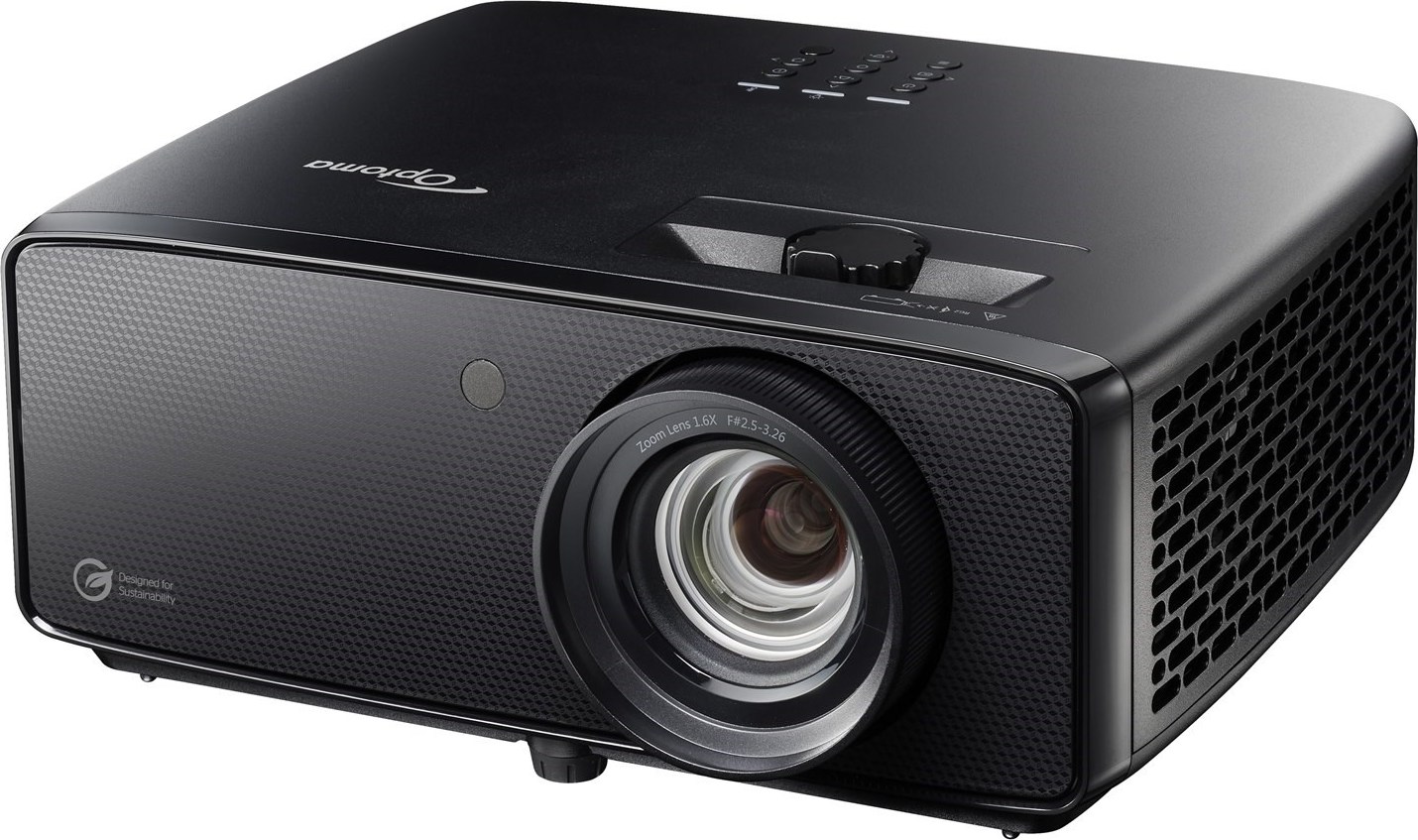 Optoma projektor UHZ58LV (DLP, Laser, UHD, 3000 ANSI, HDMI, RS232, RJ45, USB-A power, repro 1x15W)