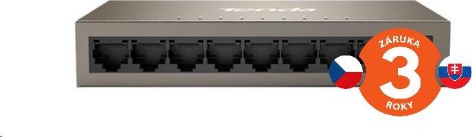 Tenda TEG1008M 8x Gigabitový stolný ethernetový prepínač